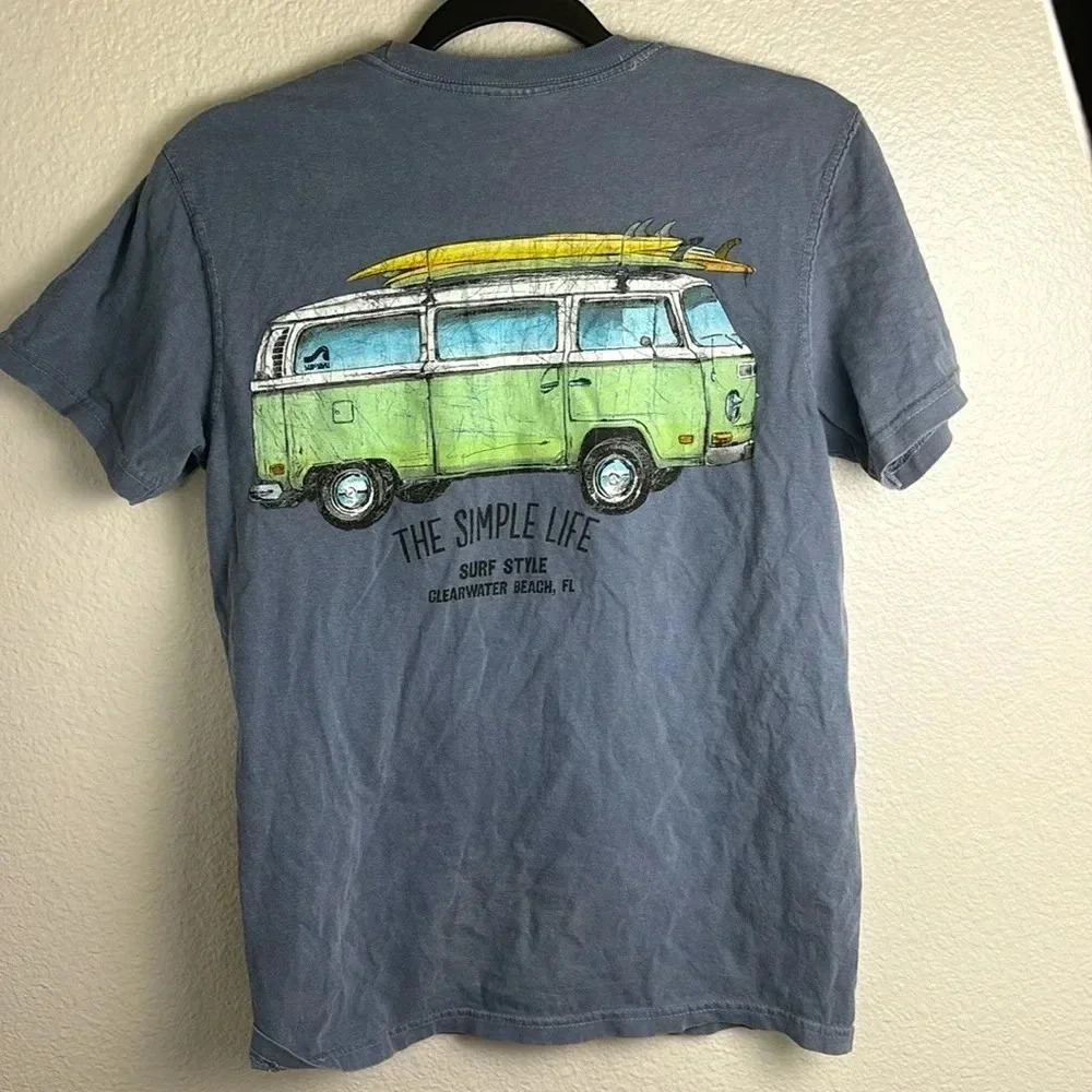 Comfort Colors Surf Style Clearwater Beach T-shirt - Picture 5 of 7